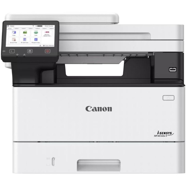 Multifunción Láser Monocromo Canon i-SENSYS MF465dw II WiFi/ Fax/ Dúplex/ Blanca