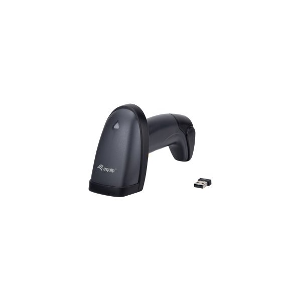 SCANNER CODIGO DE BARRAS INALAMBRICO EQUIP 351024 CODIGOS 1D-2D-QR SOPORTE IP54 Vel. 220fps Dist. 15
