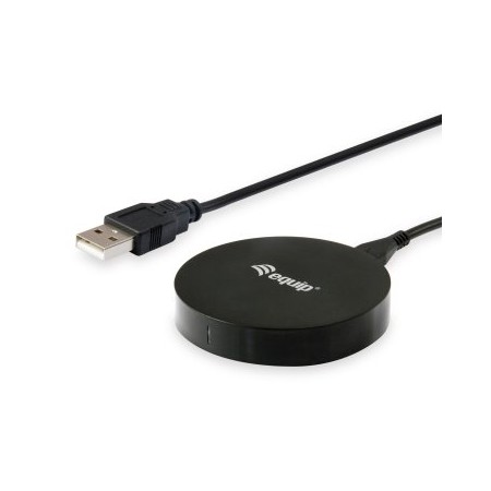 CARGADOR INALAMBRICO EQUIP LIFE QI 5W CARCASA DE ALUMINIO ULTRA-SLIM