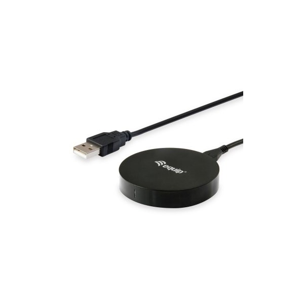 CARGADOR INALAMBRICO EQUIP LIFE QI 5W CARCASA DE ALUMINIO ULTRA-SLIM