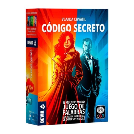 Juego de mesa devir código secreto pegi 8