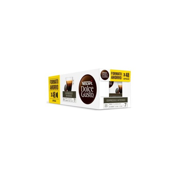 CAPSULAS DOLCE GUSTO ESPRESSO INTENSO TRIPACK NESCAFE 48 UNIDADES (16X3)