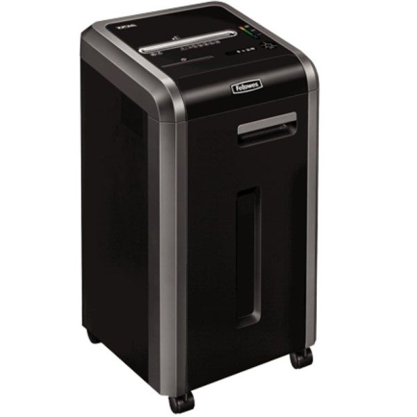 Destructora Fellowes 225Mi/ Corte en Micropartículas de 2 x 12mm/ Negra