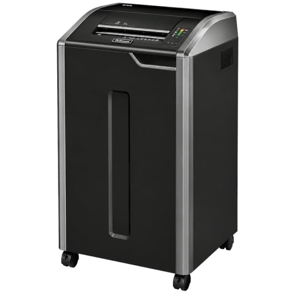 Destructora Fellowes 425HS/ Corte en Partículas de 1 x 5mm/ Negra