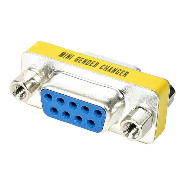 Adaptador rs232 startech hembra - hembra