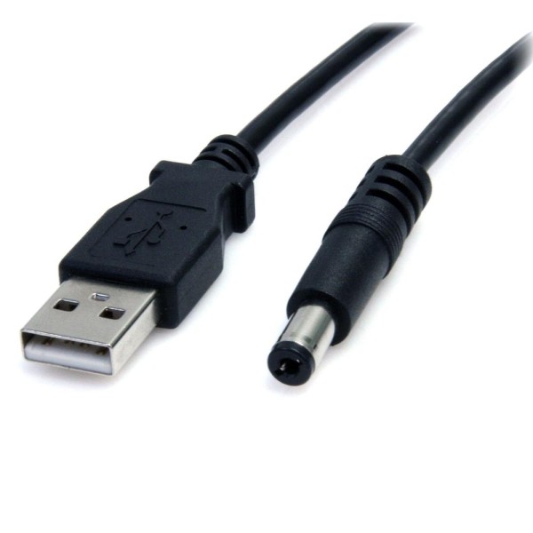Cable cable usb tipo a a m 5.5mm startech 0.91m - macho - macho - negro