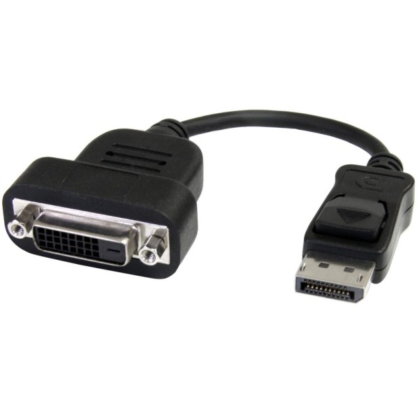 Adaptador displayport a dvi - d startech macho - hembra - negro