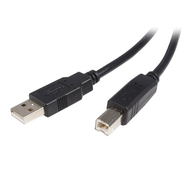Cable usb tipo a a usb tipo b startech 5m - macho - macho - negro