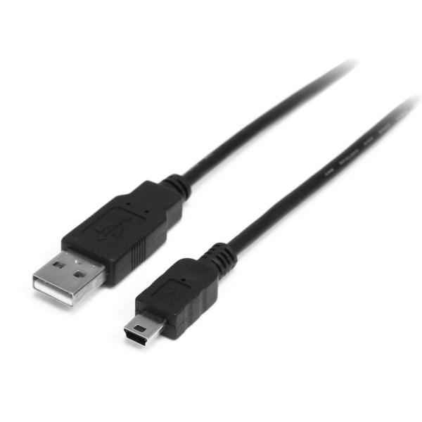 Cable usb tipo a a mini usb tipo b startech 2m - macho - macho - negro