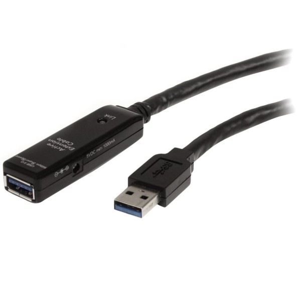 Cable usb tipo a startech 10m - macho - hembra - negro