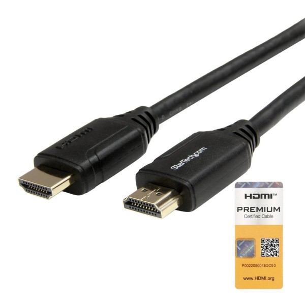 Cable hdmi 4k startech 1m - macho - macho - negro