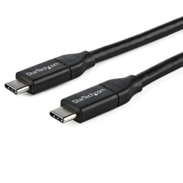 Cable usb tipo c startech 1m - macho - macho - negro