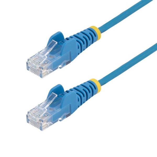Cable de red startech latiguillo rj45 lszh utp cat6 1m azul