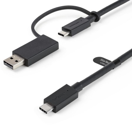 Cable usb tipo c a usb tipoa - usb tipo c startech 1m - macho - macho - negro
