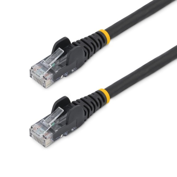 Cable de red startech latiguillo rj45 lszh utp cat6 1m negro
