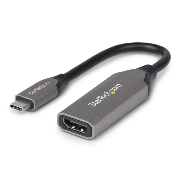 Cable usb tipo c a hdmi 8k startech 0.20m - macho - hembra