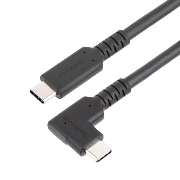 Cable usb tipo c startech 0.5m - macho - macho - negro