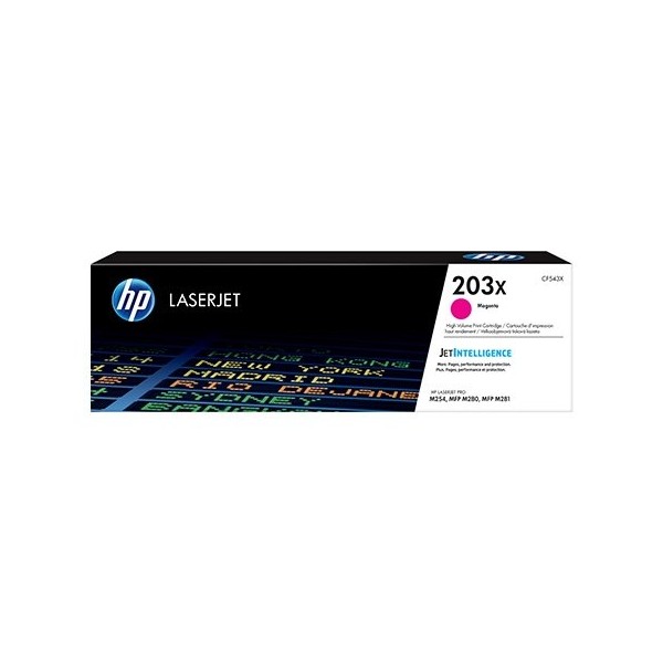 Hp original toner laserjet 203x magenta
