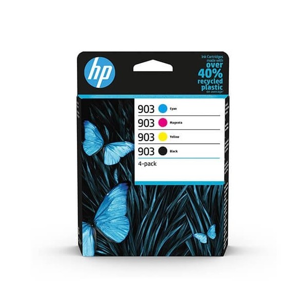 Multipack cartuchos tinta hp officejet pro 6900 - 903 negro cian magenta amarillo