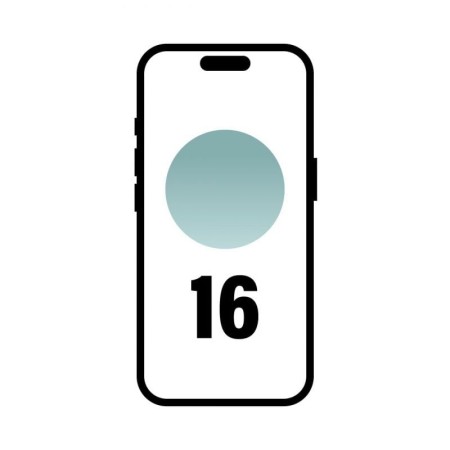 Smartphone Apple iPhone 16 128GB/ 6.1″/ 5G/ Verde Azulado