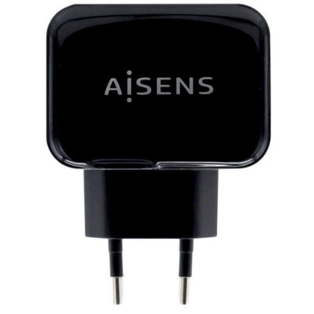 Cargador de Pared Aisens A110-0440/ 2xUSB/ 17W