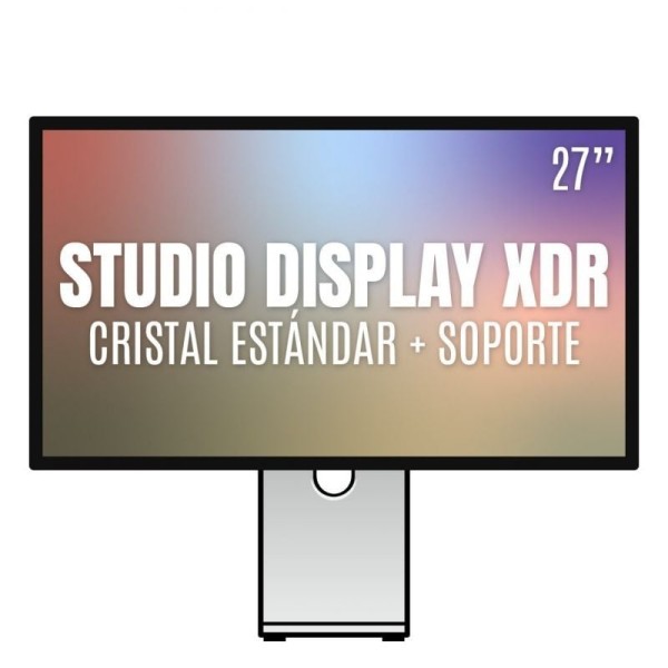 Apple Studio Display XDR 27″/ Cristal Estándar / Soporte con altura e inclinación ajustable