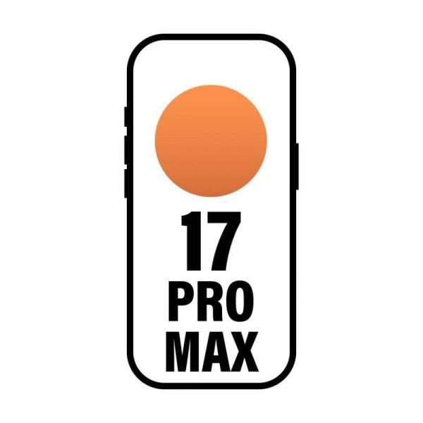 Smartphone Apple iPhone 17 Pro Max 512GB/ 6.9″/ 5G/ Naranja cósmico