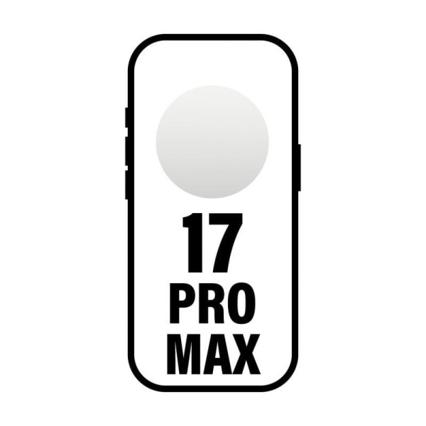 Smartphone Apple iPhone 17 Pro Max 2TB/ 6.9″/ 5G/ Plata