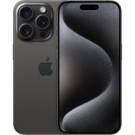 Telefono movil smartphone apple iphone 15 pro 5g - 512gb - 6.1 pulgadas negro acondicionado