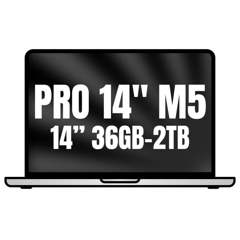 Apple Macbook Pro 14″/ M5 Max 36-Core CPU/ 36GB/ 2TB SSD/ 32-Core GPU/ Plata
