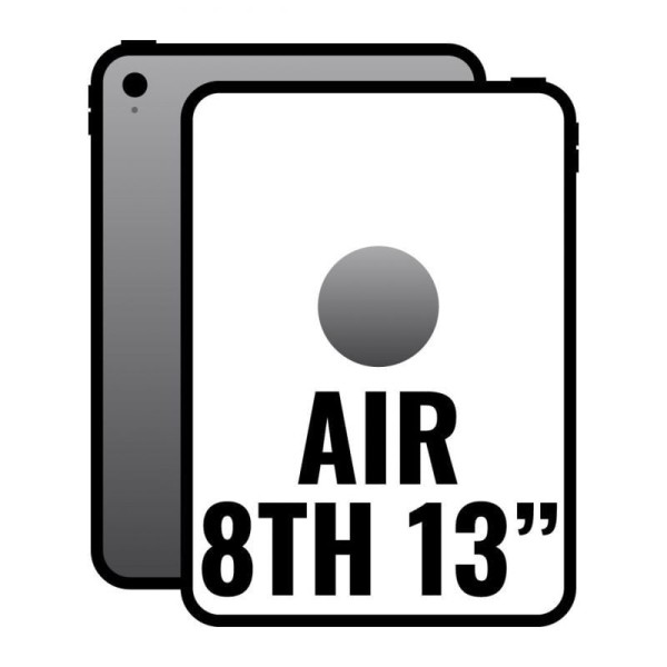 Apple iPad Air 13″ 8th Wi-Fi Cell/ 5G/ M4/ 128GB/ Gris Espacial