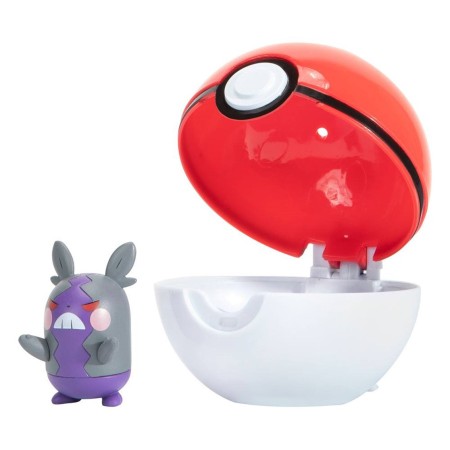 Pokeball jazwares pokemon clip 'n' go morpeko  pokebola