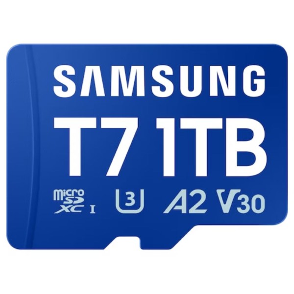 Tarjeta de Memoria Samsung P7 1TB microSD XC/ Clase 10/ 170MBs