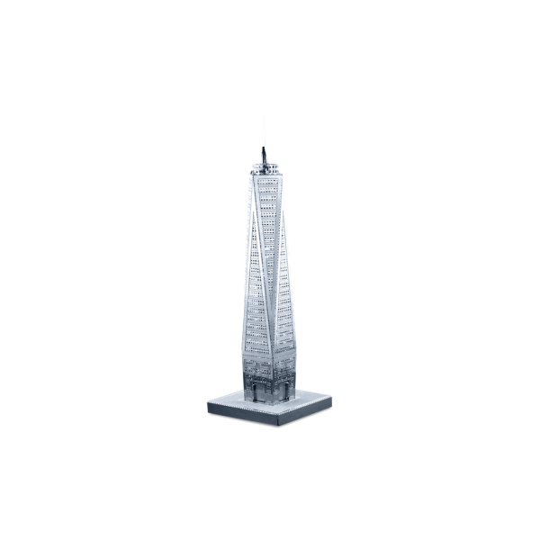 MAQUETA 3D METAL FASCINATIONS ONE WORLD TRADE CENTER MONTAJE SIN PEGAMENTO NI SOLDADURA MAQUETAS 3D