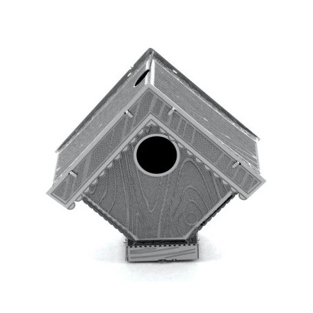 MAQUETA 3D METAL FASCINATIONS BIRD HOUSE MONTAJE SIN PEGAMENTO NI SOLDADURA MAQUETAS 3D