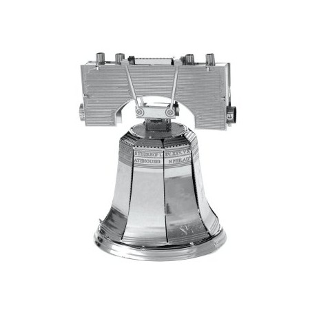 MAQUETA 3D METAL FASCINATIONS LIBERTY BELL PHILADELPHIA MONTAJE SIN PEGAMENTO NI SOLDADURA