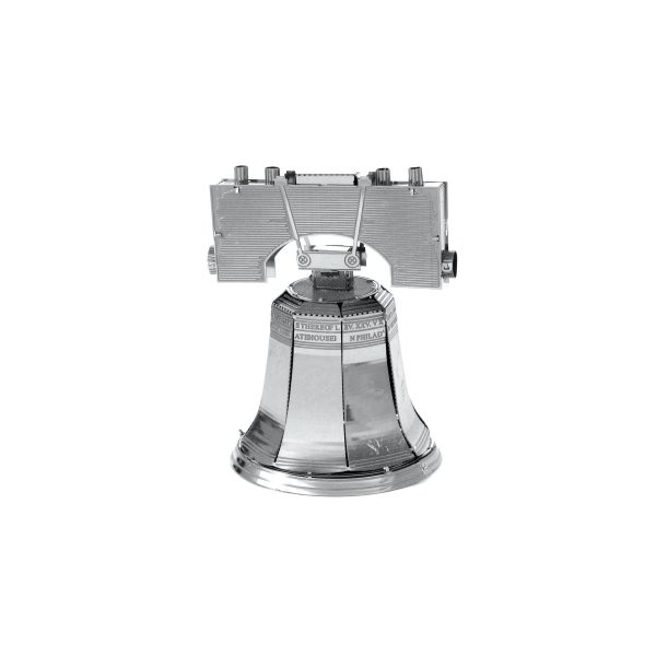 MAQUETA 3D METAL FASCINATIONS LIBERTY BELL PHILADELPHIA MONTAJE SIN PEGAMENTO NI SOLDADURA