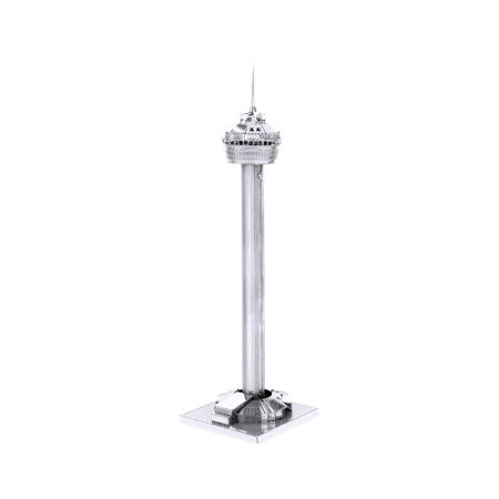 MAQUETA 3D METAL FASCINATIONS TOWER OF THE AMERICAS SAN ANTONIO MONTAJE SIN PEGAMENTO NI SOLDADURA