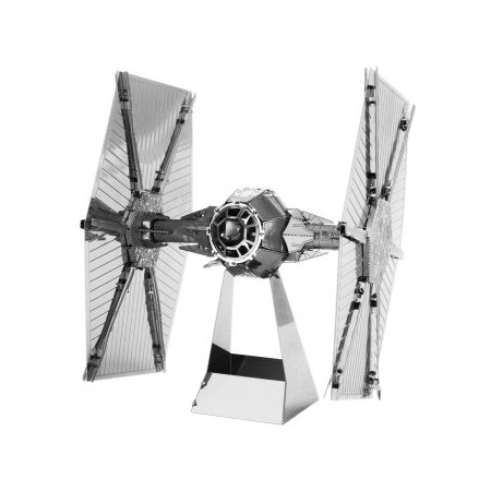 MAQUETA 3D METAL FASCINATIONS STAR WARS IMPERIAL TIE FIGHTER MONTAJE SIN PEGAMENTO NI SOLDADURA