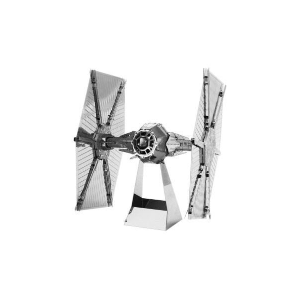 MAQUETA 3D METAL FASCINATIONS STAR WARS IMPERIAL TIE FIGHTER MONTAJE SIN PEGAMENTO NI SOLDADURA