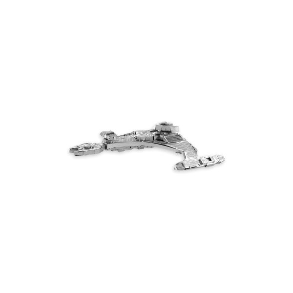 MAQUETA 3D METAL FASCINATIONS STAR TREK KLINGON VORCHA CLASS MONTAJE SIN PEGAMENTO NI SOLDADURA