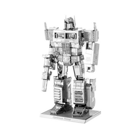 MAQUETA 3D METAL FASCINATIONS OPTIMUS PRIME TRANSFORMERS MONTAJE SIN PEGAMENTO NI SOLDADURA