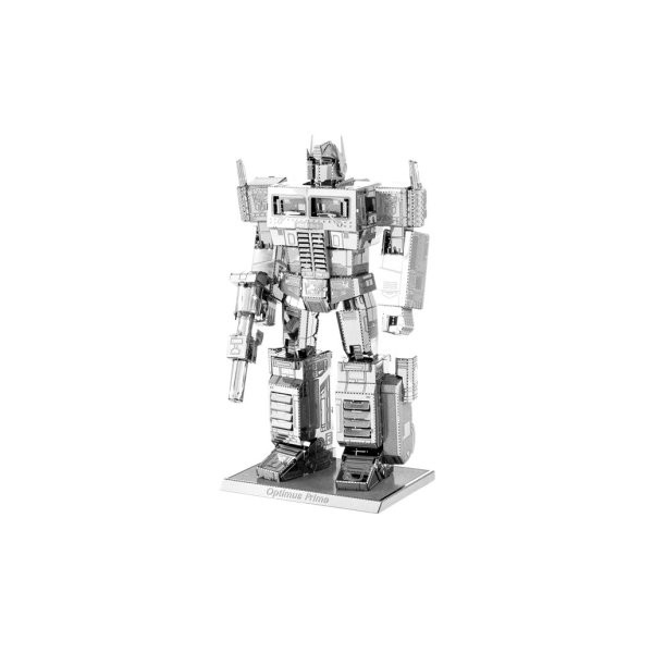 MAQUETA 3D METAL FASCINATIONS OPTIMUS PRIME TRANSFORMERS MONTAJE SIN PEGAMENTO NI SOLDADURA