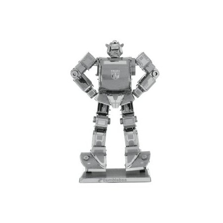 MAQUETA 3D METAL FASCINATIONS BUMBLEBEE TRANSFORMERS MONTAJE SIN PEGAMENTO NI SOLDADURA MAQUETAS 3D