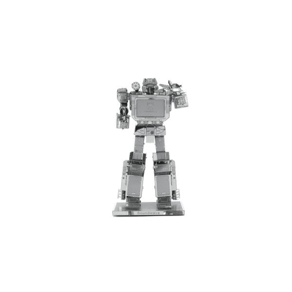 MAQUETA 3D METAL FASCINATIONS SOUNDWAVE TRANSFORMERS MONTAJE SIN PEGAMENTO NI SOLDADURA MAQUETAS 3D