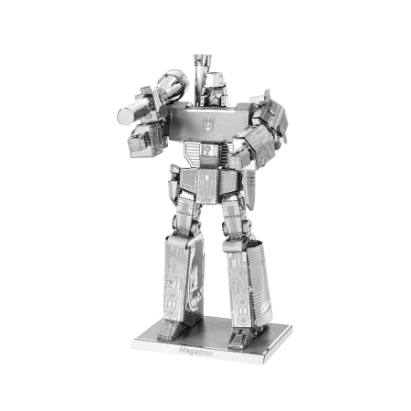 MAQUETA 3D METAL FASCINATIONS MEGATRON TRANSFORMERS MONTAJE SIN PEGAMENTO NI SOLDADURA MAQUETAS 3D