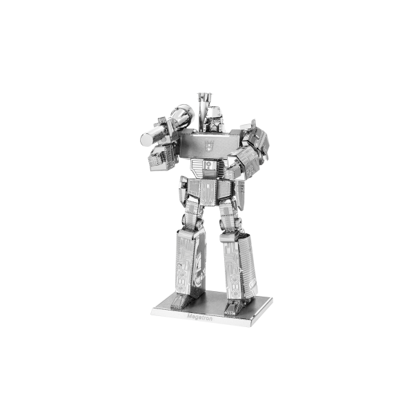 MAQUETA 3D METAL FASCINATIONS MEGATRON TRANSFORMERS MONTAJE SIN PEGAMENTO NI SOLDADURA MAQUETAS 3D