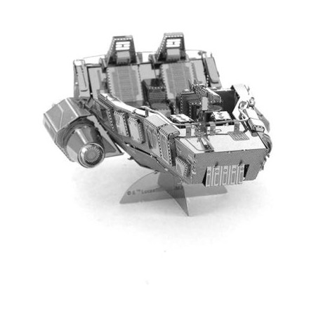 MAQUETA 3D METAL FASCINATIONS STAR WARS PRIMERA ORDEN SNOWSPEEDER MONTAJE SIN PEGAMENTO NI SOLDADURA