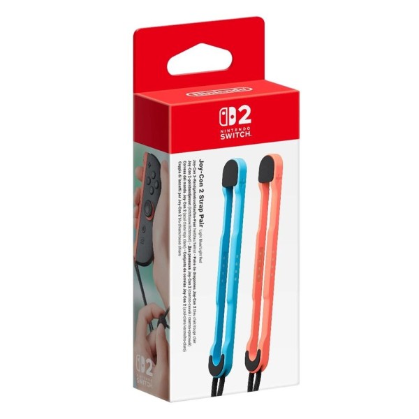 Correa mando nintendo switch 2 joy azul - rojo