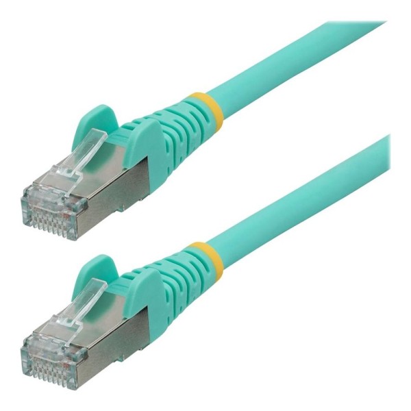 Cable de red startech latiguillo rj45 lszh s - ftp cat6a 10m aqua